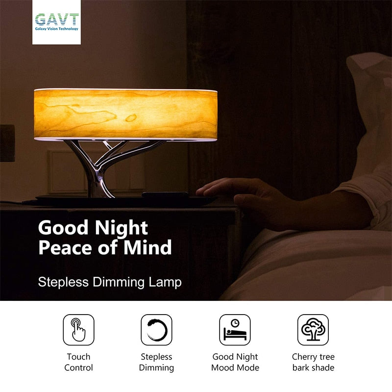 Modern Multifunction Bedside Lamp