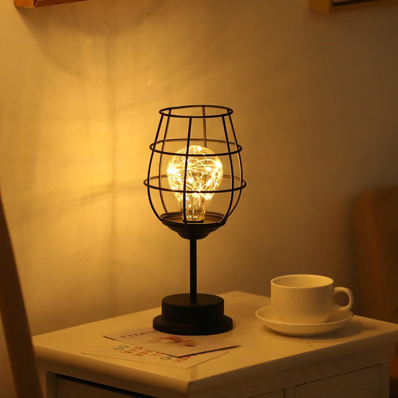 Iron Night Light Lamp