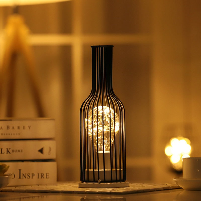 Iron Night Light Lamp