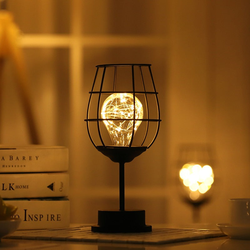 Iron Night Light Lamp