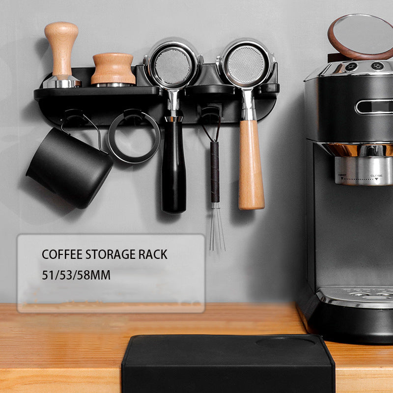 Coffee Machine Storage Rack