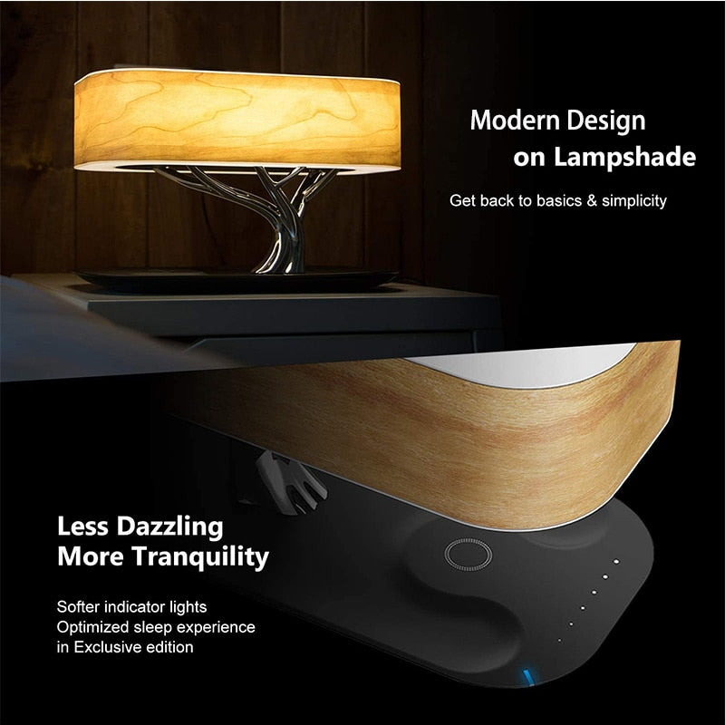 Modern Multifunction Bedside Lamp