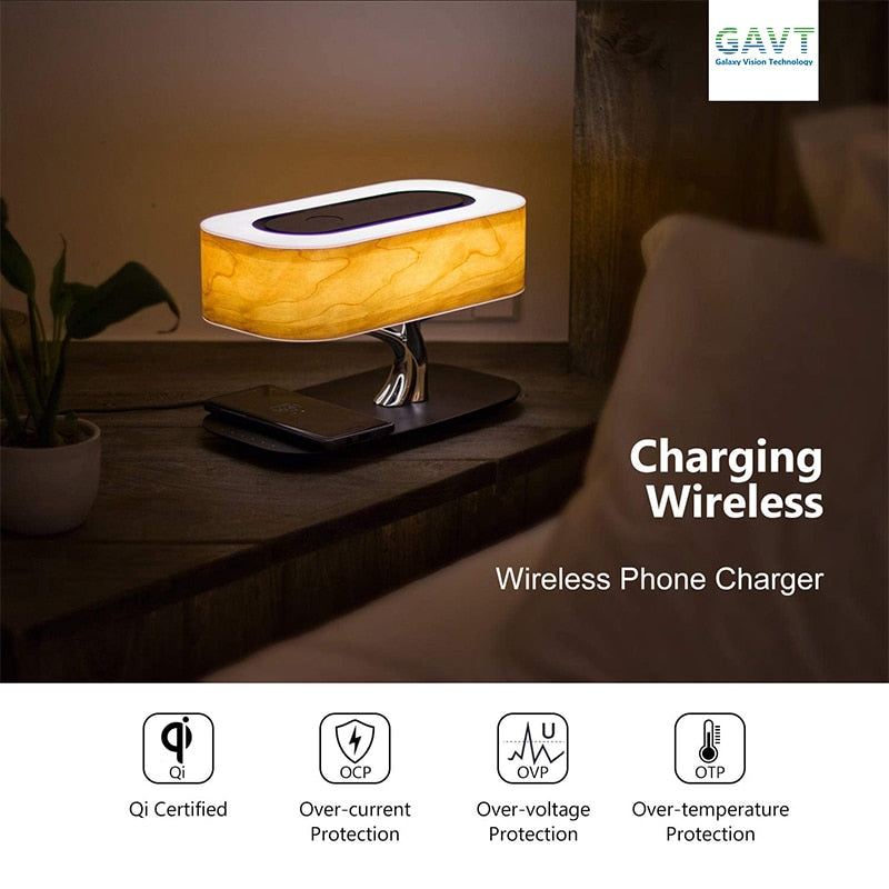 Modern Multifunction Bedside Lamp