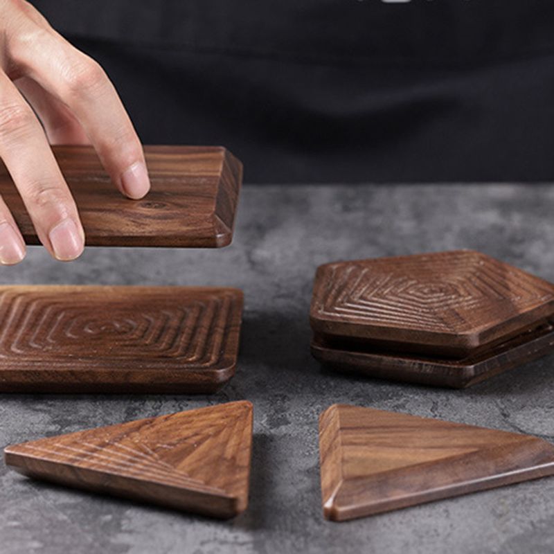 Heat Resistant Wood Coaster