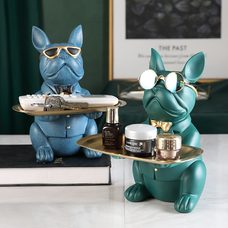 Bulldog Table Decor Figurine