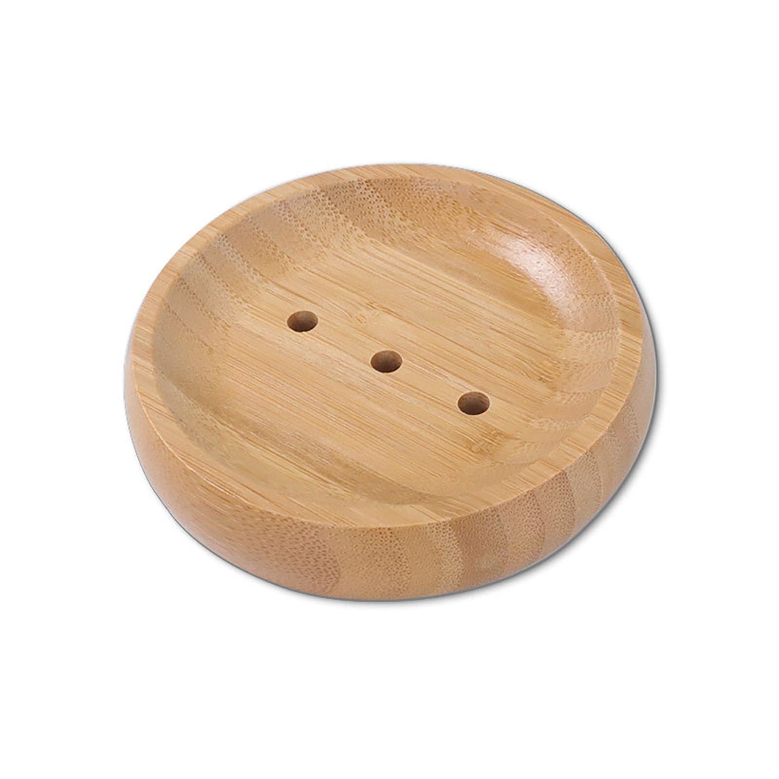 Natural Bamboo Soap Dishes