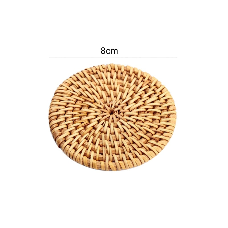 Rattan Woven Coaster