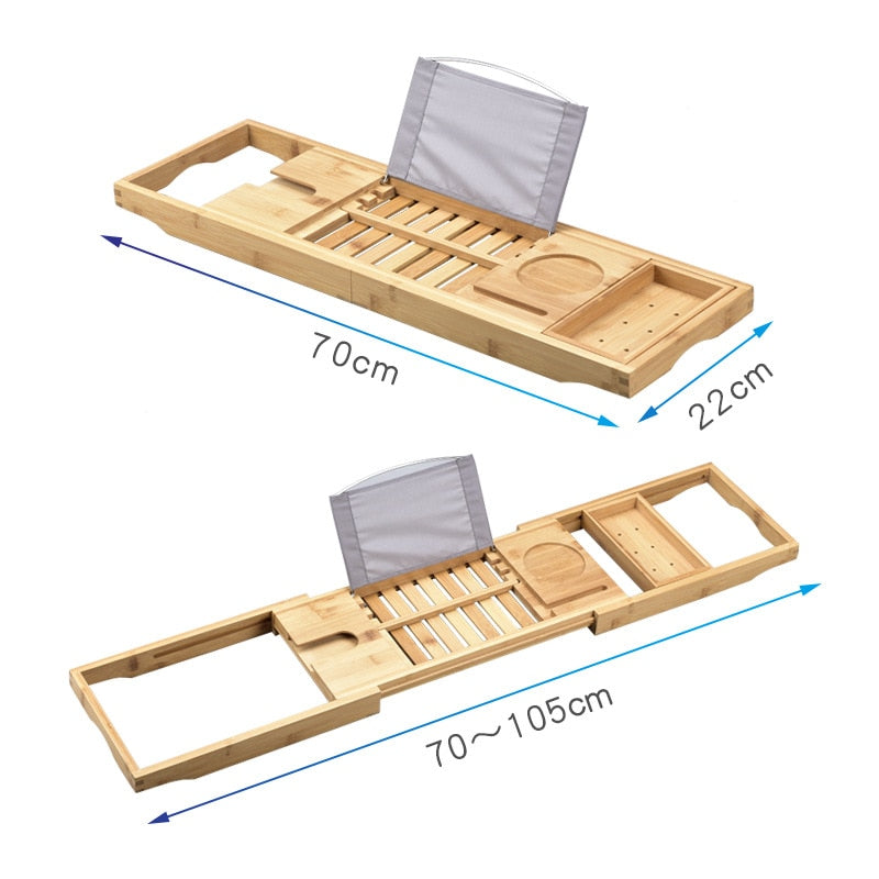 Extendable Bathtub Caddy Tray