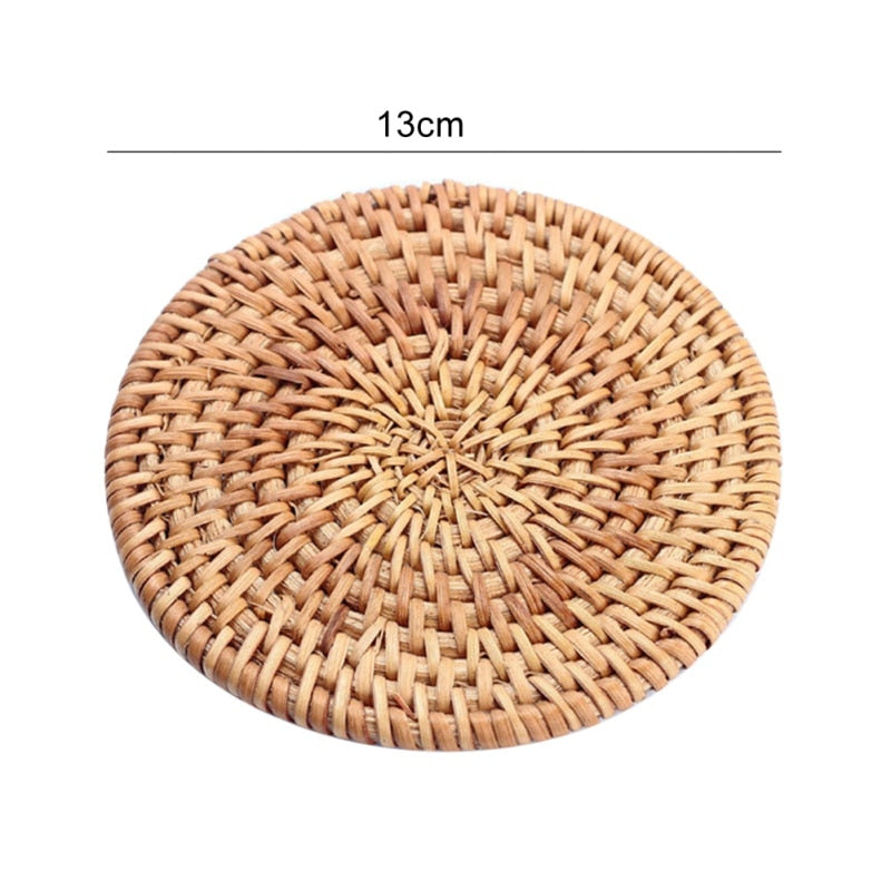 Rattan Woven Coaster