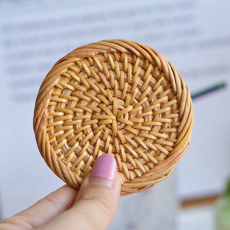 Rattan Woven Coaster