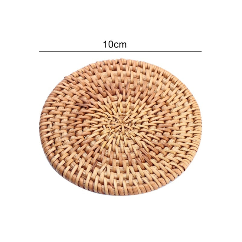 Rattan Woven Coaster