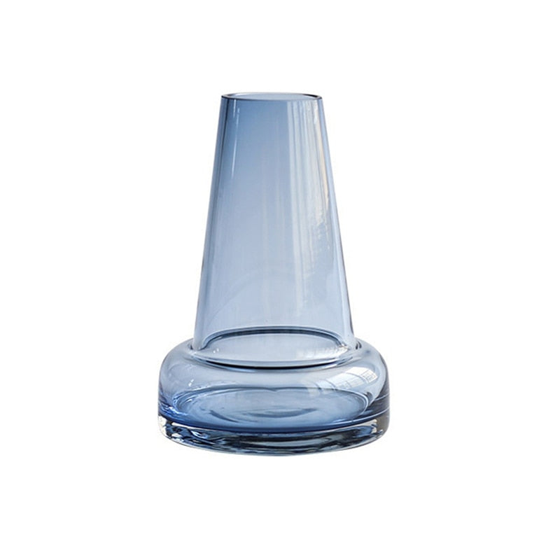 Minimalist Lighthouse Glass Vase