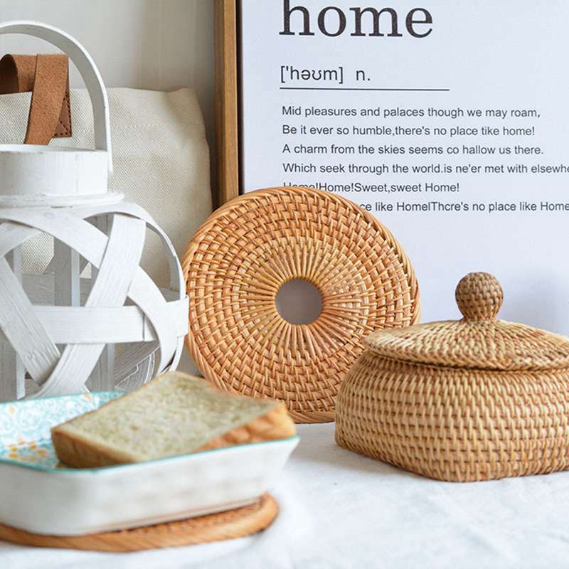 Rattan Woven Coaster