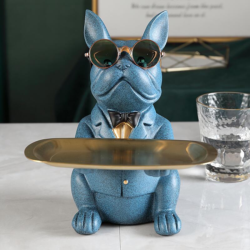 Bulldog Table Decor Figurine