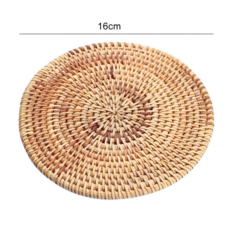 Rattan Woven Coaster