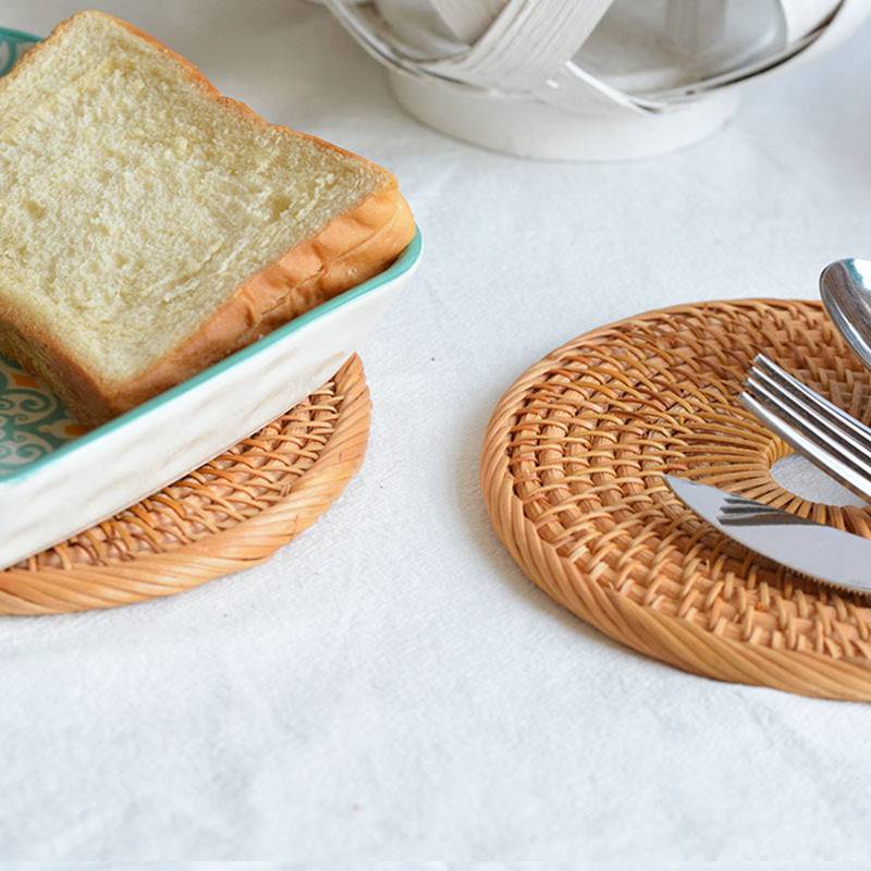 Rattan Woven Coaster