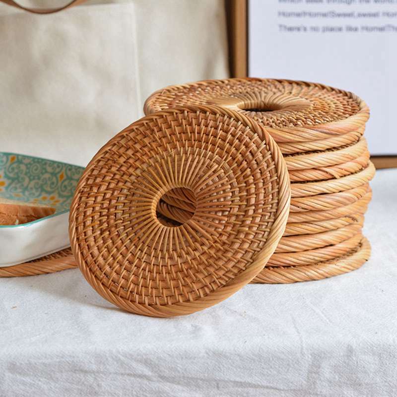 Rattan Woven Coaster