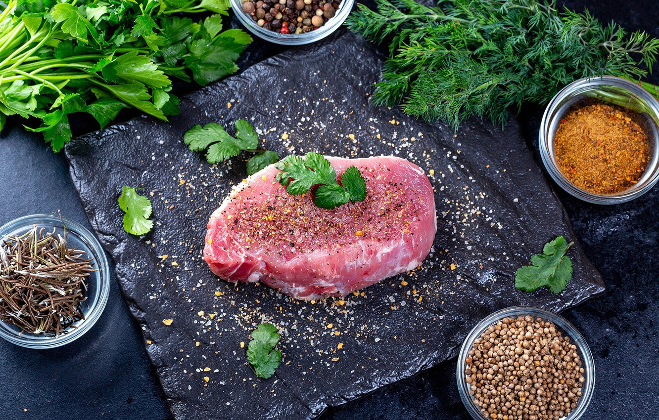 Stone Steak Plate